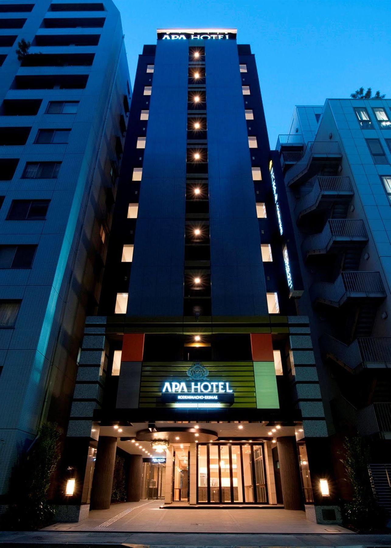 APA Hotel Kodemmacho-ekimae Tokio Buitenkant foto